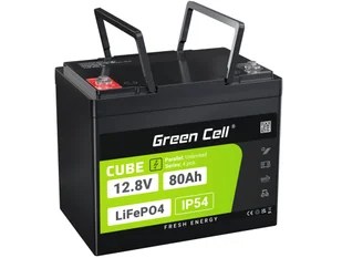 Green Cell CUBE Akumulator LiFePO4 80Ah 12V/12.8V 1024Wh - Akumulatory ogólnego zastosowania - miniaturka - grafika 1