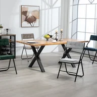 Krzesła - Zestaw 2 składanych krzeseł - krzesła składane z poduszką - krzesła do jadalni - krzesła do kuchni - krzesła do biura - krzesła na wesele - miniaturka - grafika 1