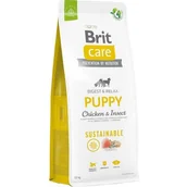 Sucha karma dla psów - Brit Care Dog Sustainable Puppy Chicken Insect 12kg - miniaturka - grafika 1
