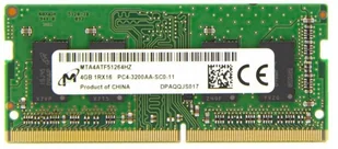 MICRON SO-DIMM DDR4 4GB 3200MHz MTA4ATF51264HZ-3G2R MTA4ATF51264HZ-3G2R1_3M MTA4ATF51264HZ-3G2R1_3M - Pamięci RAM - miniaturka - grafika 1