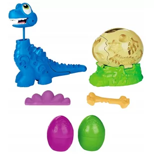 Hasbro Play-Doh Ciastolina Zestaw Wykluwający Się Dinozaur Brontozaur - Masy plastyczne - miniaturka - grafika 1