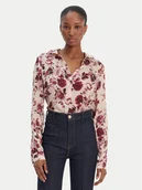 Koszule damskie - Guess Koszula W6RH73 WDW82 Beżowy Regular Fit - miniaturka - grafika 1