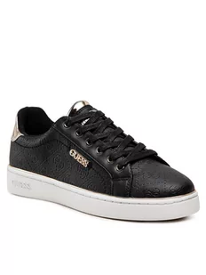 Guess Sneakersy FL5BEK FAL12 Czarny - Sneakersy damskie - miniaturka - grafika 1