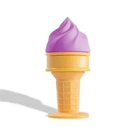 Gryzaki dla dzieci - Smily Mia GRYZACH CHŁODZĄCY LÓD PURPLE - miniaturka - grafika 1