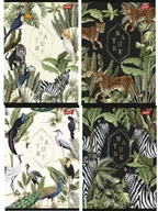 Zeszyty szkolne - St. Majewski Zeszyt A5 60k linia laminowany NATURE folia soft touch p10 - miniaturka - grafika 1