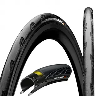 Continental GrandPrix 5000 Tubeless opona składana 28x1,00"" czarna/czarna-Skin 2019 opona rowerowa (C1024325) - Opony rowerowe - miniaturka - grafika 1