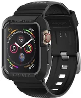 Akcesoria do zegarków - Spigen Spigen Rugged Armor Pro 062CS25324 Apple Watch Series 5 4 44mm czarny 062CS25324 - miniaturka - grafika 1