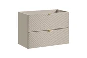 Szafki łazienkowe - Szafka łazienkowa pod umywalkę Comad Viva 80 cm kaszmirowy mat 82-80-2S - miniaturka - grafika 1