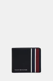 Tommy Hilfiger portfel męski kolor granatowy AM0AM12779 - Portfele - miniaturka - grafika 1