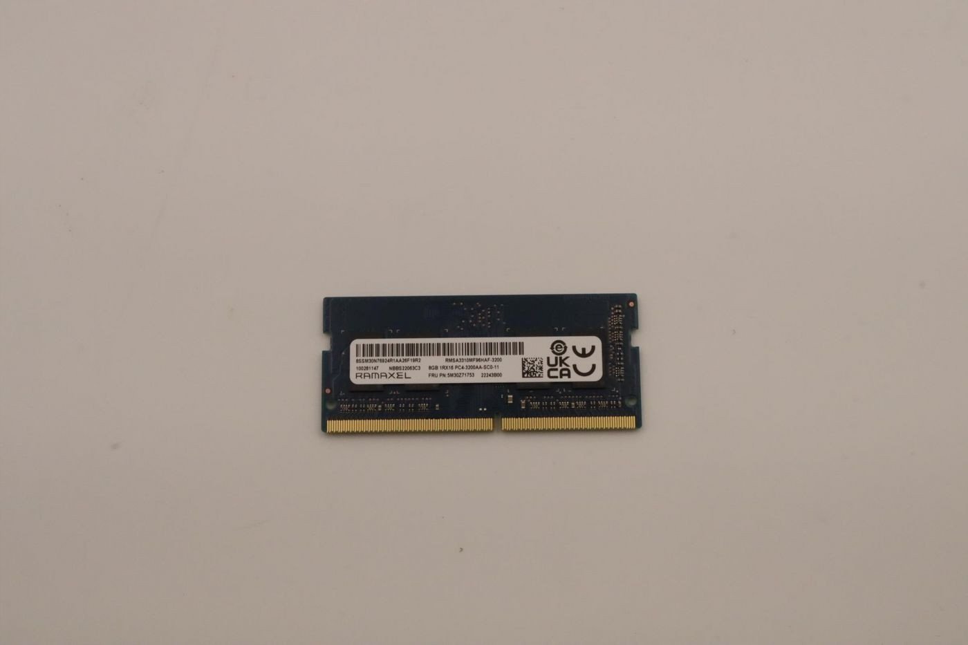 Lenovo MEMORY SODIMM,8GB,DDR4,3200,Ramaxel 5M30Z71753