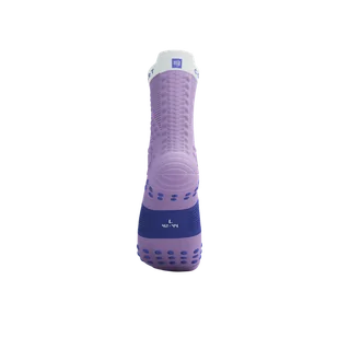 COMPRESSPORT Skarpetki do biegania trailowe ProRacing Socks V4 Trail lupine/dazzling blue - Skarpetki sportowe męskie - miniaturka - grafika 6