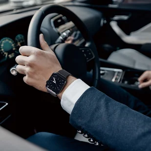 Dux Ducis Magnetic Strap pasek do Watch 8 / 7 / 6 / 5 / 4 / 3 / 2 / SE (38 / 40 / 41 mm) magnetyczna opaska czarny (Milanese Version) - Akcesoria do smartwatchy - miniaturka - grafika 7