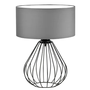 Druciana lampka nocna w stylu skandynawskim LUKKA - Lampy stojące - miniaturka - grafika 1