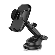 Uchwyty samochodowe do telefonów - Uchwyt na telefon TECH-PROTECT V3 Universal Dashboard & Vent Czarny - miniaturka - grafika 1