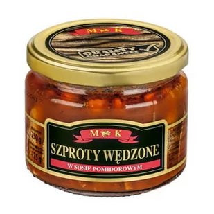 MK Szproty wędzone w sosie pomidorowym 250 g - Konserwy i dania rybne - miniaturka - grafika 1