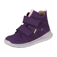 Buty dla dziewczynek - Superfit Dziewczęce sneakersy Breeze, Liliowy róż 8510, 20 EU Schmal - miniaturka - grafika 1