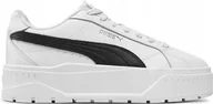 Sneakersy damskie - PUMA BUTY DAMSKIE SKÓRA SNEAKERSY PLATFORMY BIAŁE ROZMIAR 37 - miniaturka - grafika 1