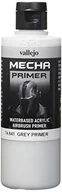 Kolejki i akcesoria - Vallejo Farba akrylowa Mecha Primer - Grey / 200ml Vallejo 74641 - miniaturka - grafika 1