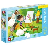 Puzzle - Multigra Puzzle 120 Malarz - Multigra - miniaturka - grafika 1