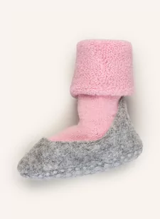 Falke Skarpety Antypoślizgowe Cosyshoe Z Wełny Merino beige - Skarpetki damskie - miniaturka - grafika 1