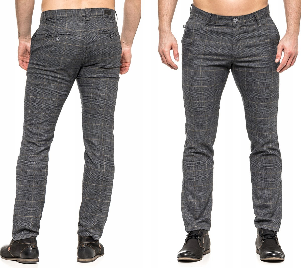 SPODNIE MĘSKIE CHINOS STANLEY - 411/401 - 94cm/L32