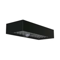 Lampy ogrodowe - Kinkiet Zewnętrzny Solarny V-Tac 6W Czujnik Ruchu Czarny Vt-406 4000K 900Lm - miniaturka - grafika 1
