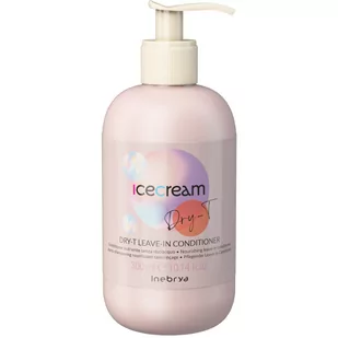 Inebrya Ice Cream Dry-T, odżywka bez płukiwania do włosów suchych, puszących się i po zabiegach, 300ml - Odżywki do włosów - miniaturka - grafika 1