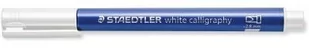 Staedtler, Pisak metaliczny Metallic Calligraphy, Biały, 2,8 mm - Cienkopisy - miniaturka - grafika 1