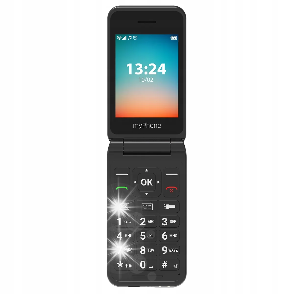 myPhone FLIP LTE 48/128MB Czarny