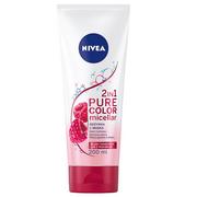 Odżywki do włosów - Nivea Pure Color Micellar 2w1 pielęgnująca odżywka-maska do włosów farbowanych 200 ml - miniaturka - grafika 1