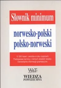 Słownik minimum norwesko-polski, polsko-norweski - Pozostałe języki obce - miniaturka - grafika 1