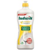 Płyny do naczyń - Ludwik Płyn do mycia naczyń Cytrynowy 900ml - miniaturka - grafika 1