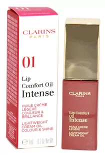 Clarins Lip Comfort Oil Intense 7ml olejek do ust 01 intense nude - Balsamy do ust - miniaturka - grafika 1