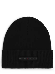 Tommy Hilfiger - Czapka męska, czarny - Czapki męskie - miniaturka - grafika 1