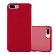 Etui i futerały do telefonów - Pokrowiec Etui Do Apple iPhone 7 PLUS / 7S PLUS / 8 PLUS Obudowa w JELLY CZERWONY TPU Ochronny Case Cover Plecki Cadorabo - miniaturka - grafika 1