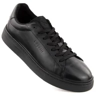 Półbuty męskie - Buty casual Bugatti OO153122 INT2068 czarne - miniaturka - grafika 1
