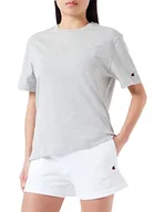 Koszulki i topy damskie - Champion T-shirt damski, Jasnoszary melanż (Lngym), L - miniaturka - grafika 1