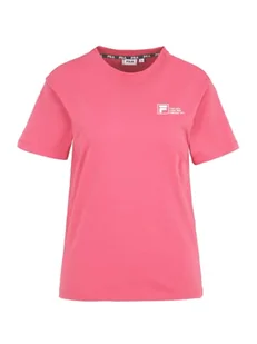 FILA Damska koszulka BOLL Regular Graphic T-Shirt, Carmine, XS, karminowy, XS - Koszulki i topy damskie - miniaturka - grafika 1