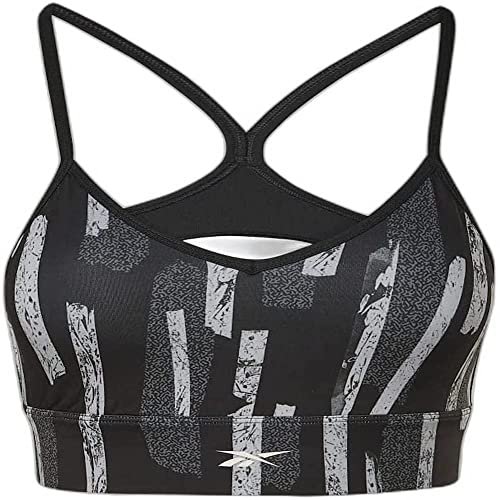 Reebok Damski biustonosz sportowy Myt All Over Print