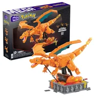 Klocki - Mega Pokemon Mechaniczny Charizard z ruchem Zestaw klocków Hmw05 - miniaturka - grafika 1