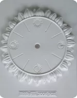 Akcesoria rzeźbiarskie - Artis Dea Forma do odlewów Odlewy gipsowe Zegar Kwiatki 2005103) 2005103 - miniaturka - grafika 1