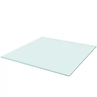 Blaty meblowe i parapety okienne - Blat stołu szklany kwadratowy 800x800 mm - miniaturka - grafika 1
