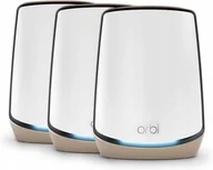 Routery - NETGEAR Orbi WiFi 6 Mesh system Wi-Fi (RBK863S) router z 2 repeaterami 540m - miniaturka - grafika 1