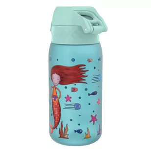 ION8 Błękitna butelka na wodę dla dzieci w syrenki 350 ml - Butelki filtrujące - miniaturka - grafika 3