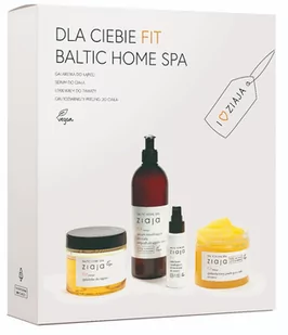 Ziaja Ziaja Baltic Home Spa Fit Set zestaw krem do twarzy na dzień 50 ml + żel do kąpieli 260 ml + peeling do ciała 300 ml + serum do ciała 400 ml W - Serum do twarzy - miniaturka - grafika 1