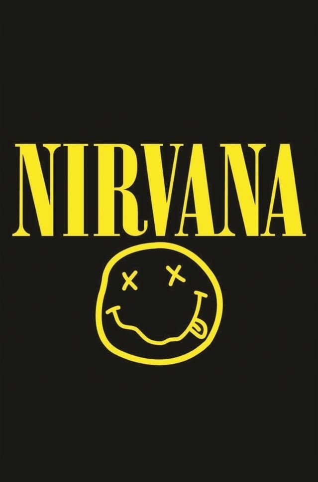 PODKŁADKA POD MYSZ Nadruk 22x18 cm z logo zespołu Nirvana Smiley Prezent