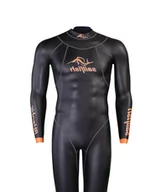 Pianki do pływania - sailfish sailfish Atlantic 2 Wetsuit Men, czarny/pomarańczowy S 2022 Kombinezony i pianki 4055083202328 - miniaturka - grafika 1