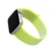 Akcesoria do zegarków - FIXED Nylon Strap do Apple Watch lime - darmowy odbiór w 22 miastach i bezpłatny zwrot Paczkomatem aż do 15 dni - miniaturka - grafika 1
