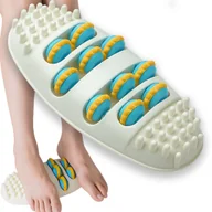Masażery - Masażer Do Stóp Wałek Do Masażu Stóp Z Rolkami Z Rolkami Wypustki Masujący - miniaturka - grafika 1
