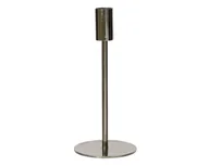 Świeczniki - Elegancki prosty świecznik metalowy wys. 20,5 cm - miniaturka - grafika 1
